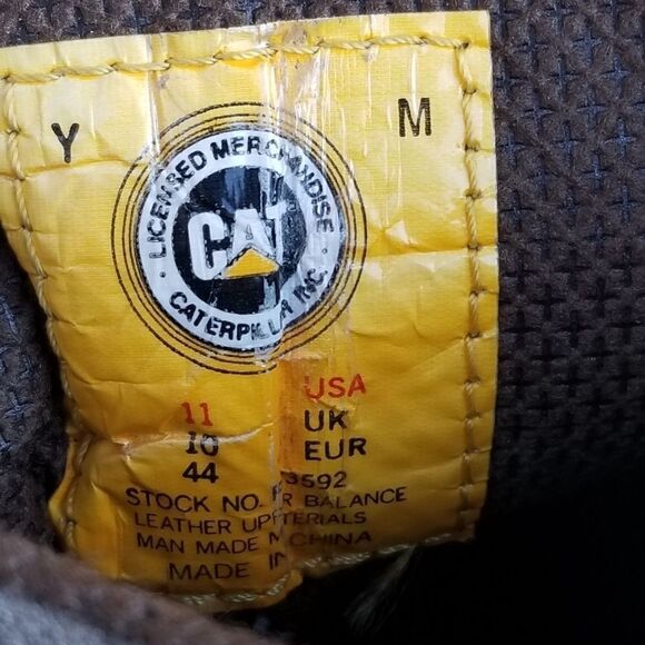 CAT P73592 - Blackbriar Mid Soft Toe Work Boots Brown Leather Size Men's 11 - Picture 2 of 11